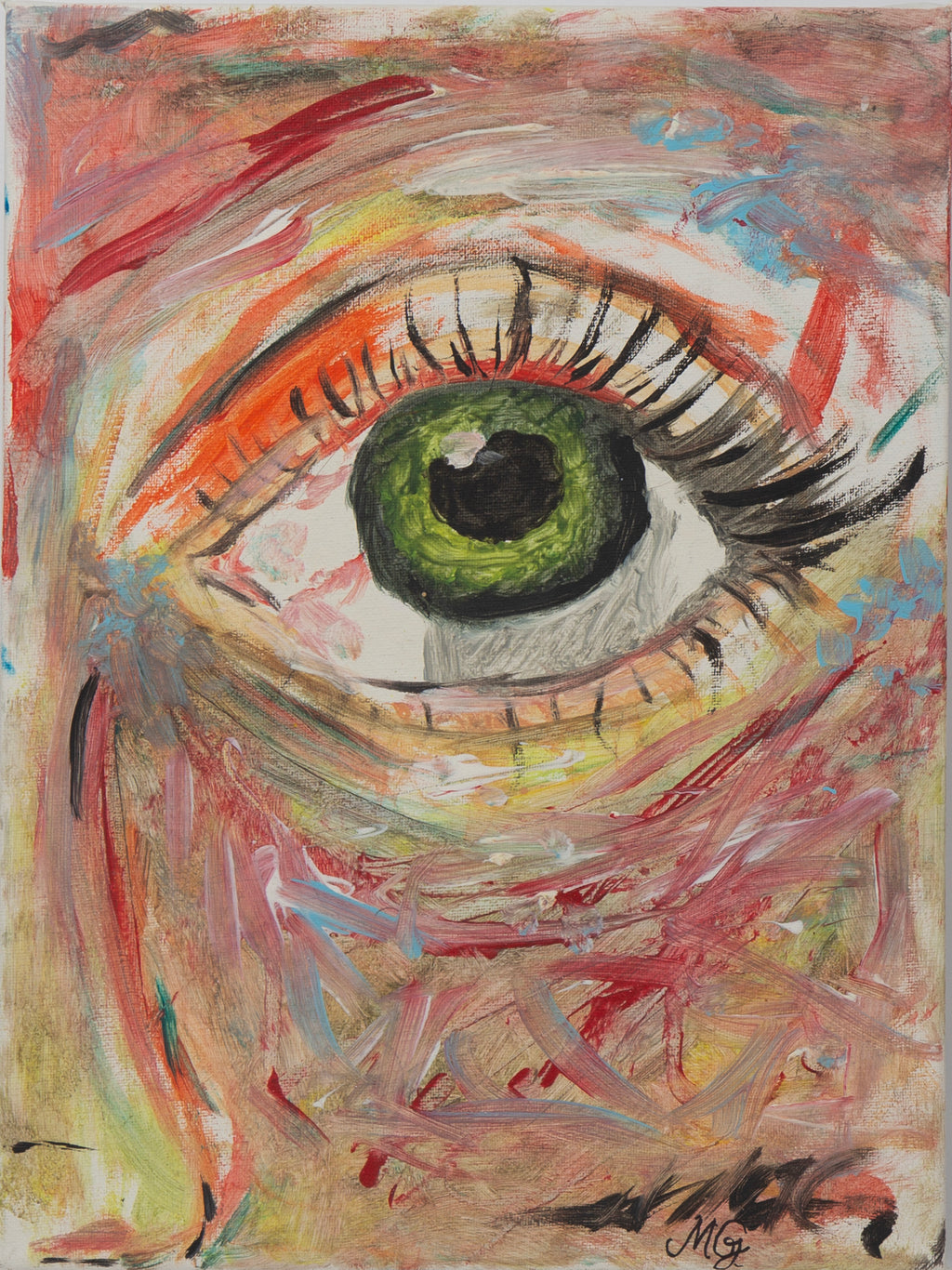 Original Gemälde ,,Deep vision"- Handgemaltes Unikat