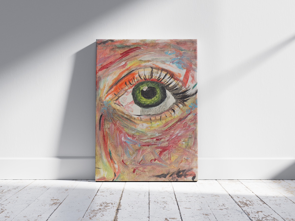 Original Gemälde ,,Deep vision"- Handgemaltes Unikat