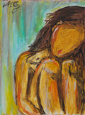 Original Gemälde ,,Melanchopeace"- Handgemaltes Unikat