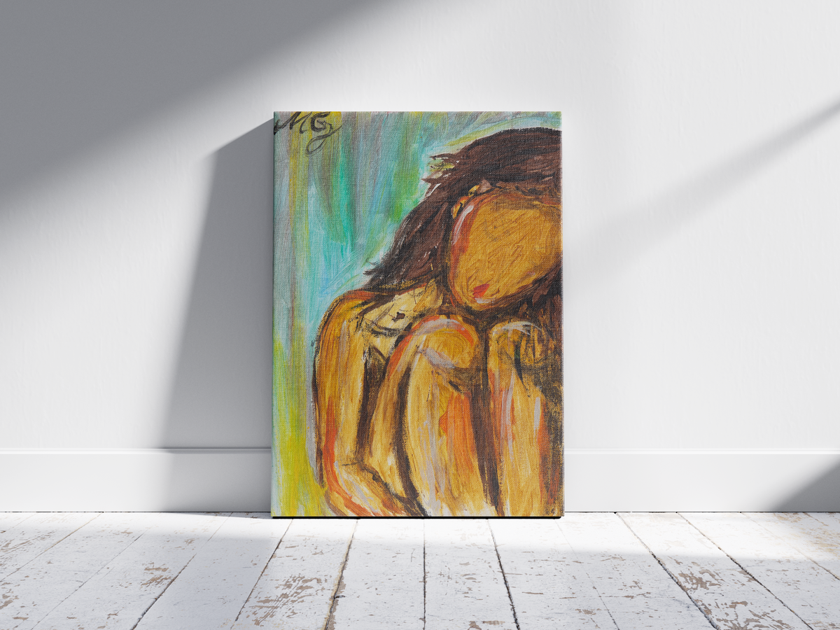 Original Gemälde ,,Melanchopeace"- Handgemaltes Unikat